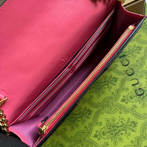 Gucci 723787 GG Matelass¨¦ Chain Wallet Rose pink - Default Title - View 9