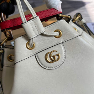 Gucci 724652 Diana Small Bucket Bag White - Default Title - View 5