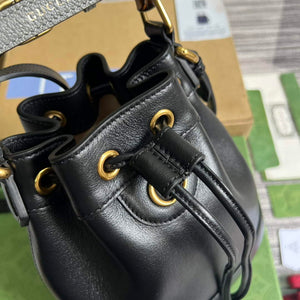 Gucci 724667 Diana Mini Bucket Bag Black - Default Title - View 5