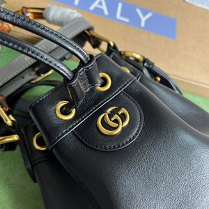 Gucci 724667 Diana Mini Bucket Bag Black - Default Title - View 7