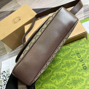 Gucci 724704 Ophidia Messenger Bag Brown - Default Title - View 6