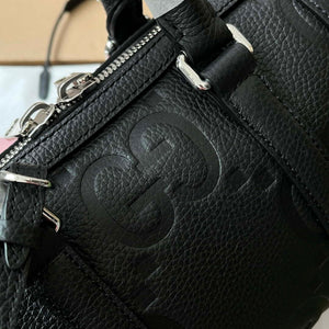 Gucci 725292 Jumbo GG Mini Duffle Bag Black - Default Title - View 7