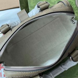 Gucci 725292 Jumbo GG Mini Duffle Bag Gray - Default Title - View 9
