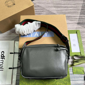 Gucci 725696 Shoulder bag with tonal Double G Gray - Default Title - View 2
