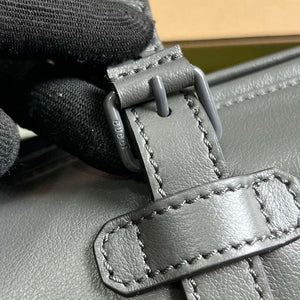 Gucci 725701 Small duffle bag with tonal Double G Gray - Default Title - View 8