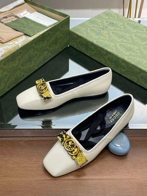 Gucci 726052 Women's Interlocking G Ballet Flat G38270 - US 4=Euro 35 - View 6