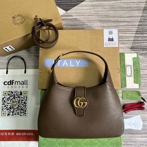 Gucci 726274 Aphrodite Medium Shoulder Bag Brown - Default Title - View 1