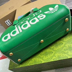 Gucci 727558 Adidas X Gucci Medium Duffle Bag Green - Default Title - View 6