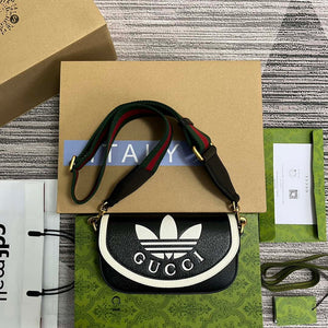 Gucci 727791 Adidas X Gucci Mini Bag Black - Default Title - View 1