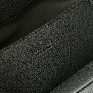 Gucci 727810 Jackie 1961 small natural grain tote in black leather - Default Title - View 8
