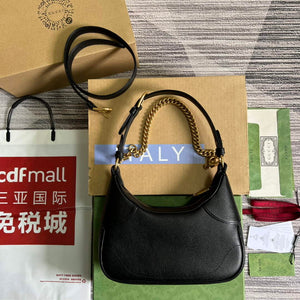 Gucci 731817 Aphrodite Small Shoulder Bag Black - Default Title - View 2