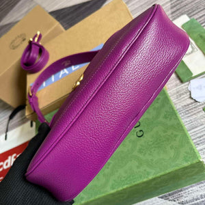 Gucci 731817 Aphrodite Small Shoulder Bag Purple - Default Title - View 4