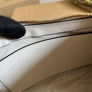 Gucci 735049 GG Matelass¨¦ Handbag White - Default Title - View 9