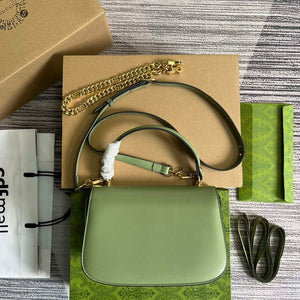 Gucci 735101 Gucci Blondie Top-handle Bag Light green - Default Title - View 2