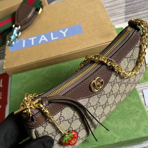 Gucci 735132 Ophidia small handbag Brown - Default Title - View 7