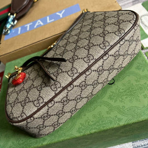 Gucci 735132 Ophidia small handbag Brown - Default Title - View 8