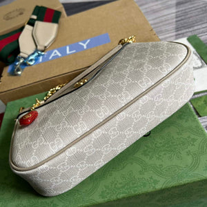 Gucci 735132 Ophidia small handbag Oatmeal - Default Title - View 8