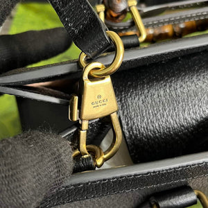Gucci 735153 Gucci Diana Small Shoulder Bag Black - Default Title - View 7