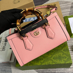 Gucci 735153 Gucci Diana Small Shoulder Bag Pink - Default Title - View 4