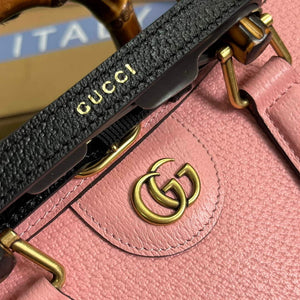 Gucci 735153 Gucci Diana Small Shoulder Bag Pink - Default Title - View 5