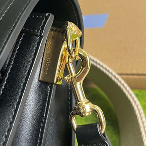 Gucci 736877 GG Matelass¨¦ Handbag Black - Default Title - View 6