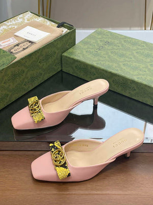 Gucci 738685 Women's Interlocking G Mule G38273 - US 4=Euro 35 - View 5