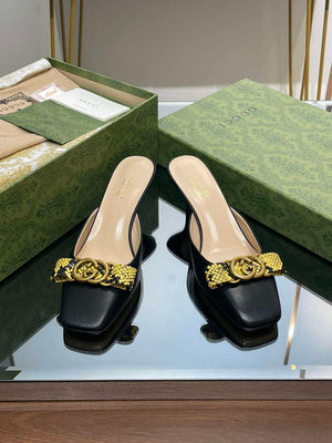Gucci 738685 Women's Interlocking G Mule G38274 - US 4=Euro 35 - View 1