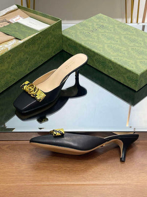 Gucci 738685 Women's Interlocking G Mule G38274 - US 4=Euro 35 - View 5