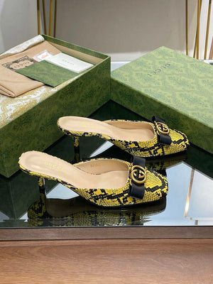 Gucci 738685 Women's Interlocking G Mule G38276 - US 4=Euro 35 - View 2