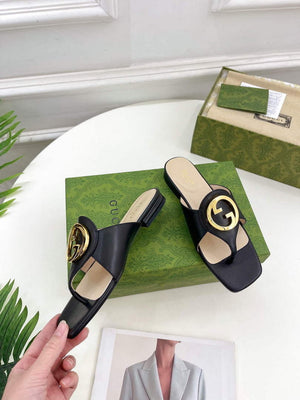 Gucci 739048 Women's Gucci Blondie Thong Sandal G66770 - 35 - View 4