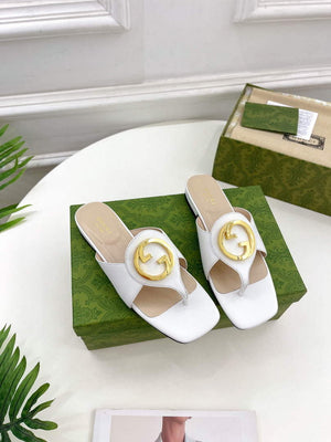 Gucci 739048 Women's Gucci Blondie Thong Sandal G66771 - 35 - View 2