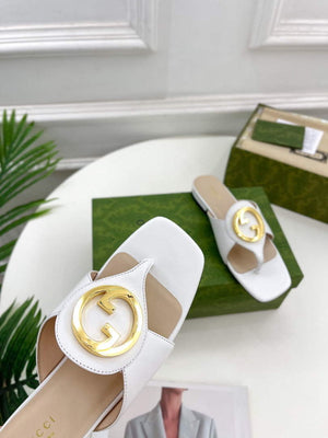 Gucci 739048 Women's Gucci Blondie Thong Sandal G66771 - 35 - View 6
