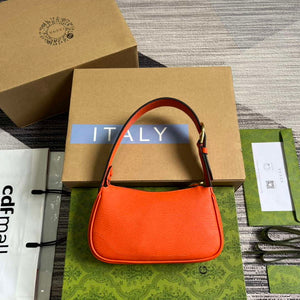 Gucci 739076 Aphrodite Mini Shoulder Bag Orange - Default Title - View 2
