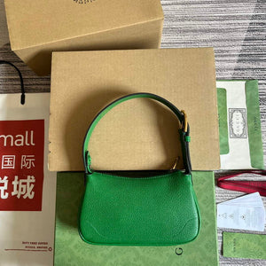 Gucci 739076 Aphrodite shoulder bag with Double G Green - Default Title - View 2
