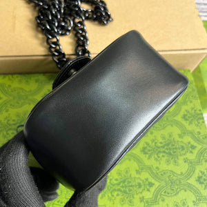 Gucci 739599 GG Marmont Belt Bag Black - Default Title - View 4