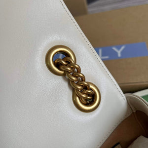 Gucci 739682 GG Marmont Matelass¨¦ mini tote bag White - Default Title - View 8