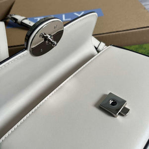Gucci 739722 Petite GG Mini Shoulder Bag White - Default Title - View 6