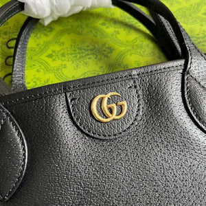 Gucci 739730 Ophidia Medium Tote Bag Black leather - Default Title - View 6