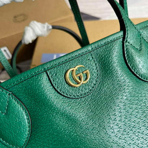 Gucci 739730 Ophidia Medium Tote Bag Green leather - Default Title - View 6