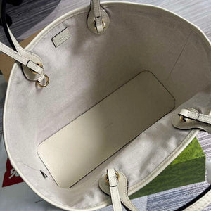 Gucci 739730 Ophidia Medium Tote Bag White leather - Default Title - View 9