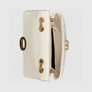 Gucci 740834 Gucci Deco Small Shoulder Bag Off white - Default Title - View 5