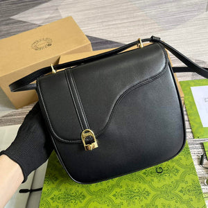 Gucci 740988 Equestrian inspired shoulder bag Black - Default Title - View 4