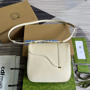 Gucci 740988 Equestrian inspired shoulder bag White - Default Title - View 2