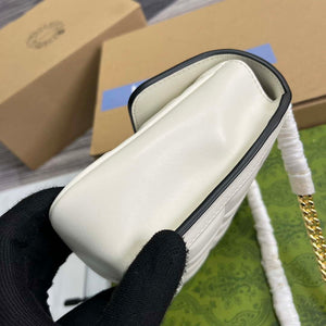 Gucci ?741457 Gucci Deco Mini Shoulder Bag White - Default Title - View 3