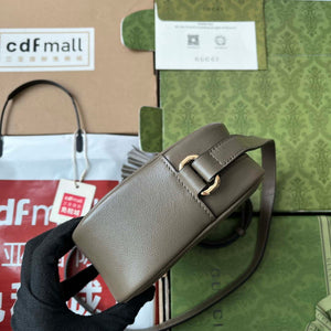Gucci 742360 Gucci Blondie Small Shoulder Bag Dark Green - Default Title - View 4