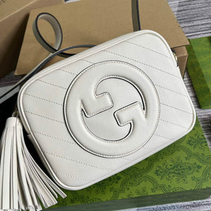 Gucci 742360 Gucci Blondie Small Shoulder Bag White - Default Title - View 4