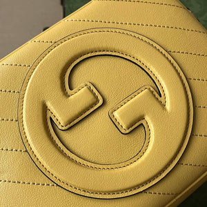 Gucci 742360 Gucci Blondie Small Shoulder Bag Yellow - Default Title - View 6