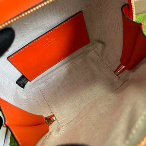Gucci 744434 Gucci Blondie Top Handle Bag Orange - Default Title - View 8