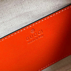 Gucci 744434 Gucci Blondie Top Handle Bag Orange - Default Title - View 9