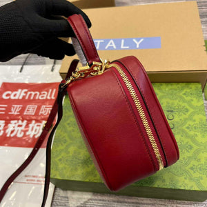 Gucci 744434 Gucci Blondie Top Handle Bag Red - Default Title - View 7